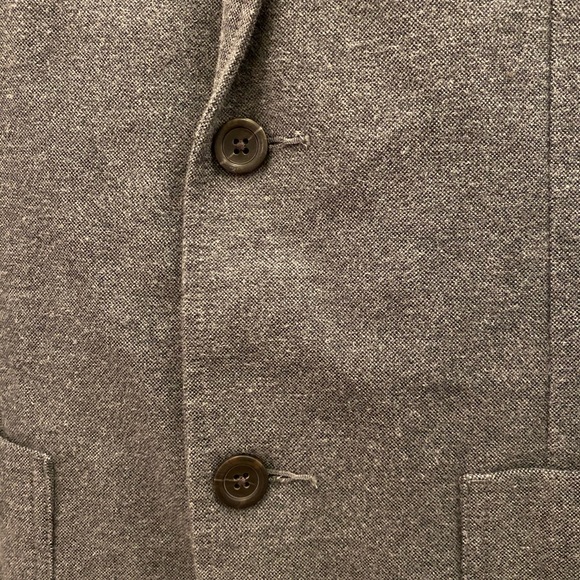 Gap Mens Light Grey Blazer Suit Jacket - Size L - Picture 6 of 11